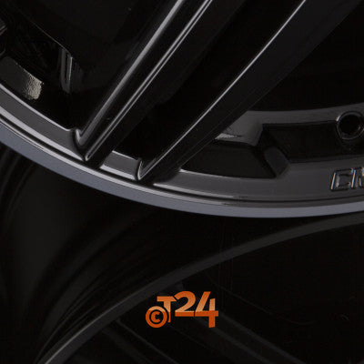 CMS Velgen - C29 DRB Diamant Horn Schwarz Glanz - 17 inch
