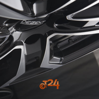 DEZENT Velgen - TV-TRAILER - ANHÃ„NGER DARK - Schwarz Frontpoliert - 15 inch