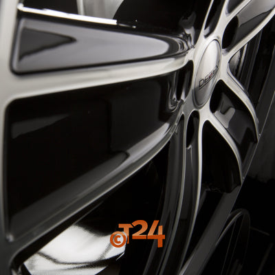 DEZENT Velgen - TH DARK - Black Polished - 18 inch