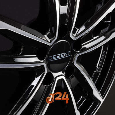 DEZENT Velgen - KF DARK - Schwarz Frontpoliert - 18 inch