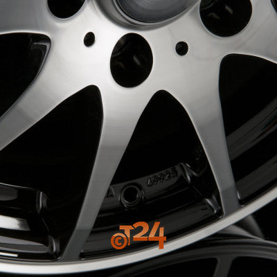 DEZENT Velgen - TI DARK - Black Polished Front - 17 inch