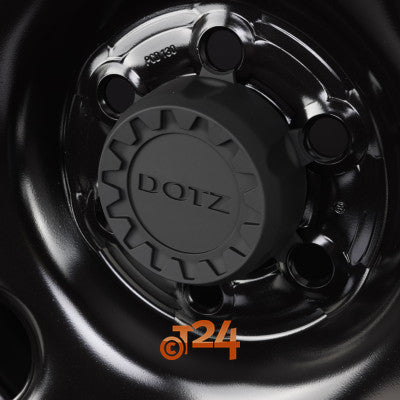 DOTZ Velgen - OUTLAND BLACK (Stalen Velg) - Schwarz Matt - 18 inch
