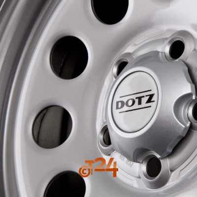 DOTZ Velgen - MODULAR Silver - Offroad Stalen Velg - 16 inch