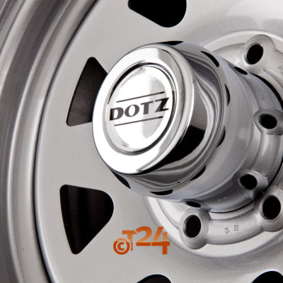 DOTZ Velgen - DAKAR - Ohne Zubehor Zilver - Offroad Stalen Velg - 17 inch