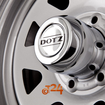 DOTZ Velgen - DAKAR - Ohne Zubehor Zilver - Offroad Stalen Velg - 15 inch