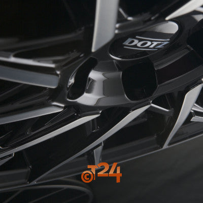 DOTZ Velgen - FUJI DARK - Schwarz Frontpoliert - 19 inch