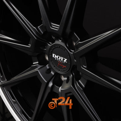 DOTZ Velgen - SONOMA DARK - Schwarz Matt Gepolijste velgrand - 19 inch