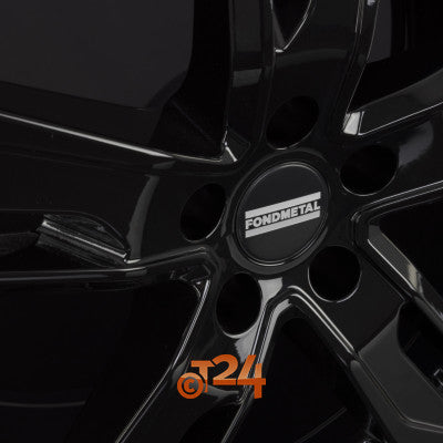 FONDMETAL Velgen - HEXIS Glossy Black - 18 inch