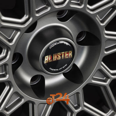FONDMETAL Velgen - BLUSTER Matt Titanium Black Lip - 18 inch