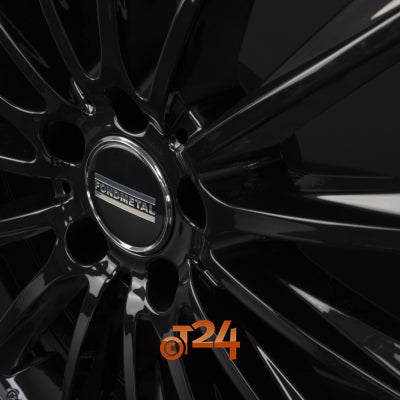 FONDMETAL Velgen - AIDON Glossy Black Machined Lip - 19 inch