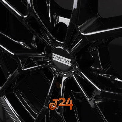 FONDMETAL Velgen - JUPITER Glossy Black - 18 inch