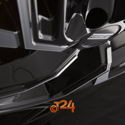 FONDMETAL Velgen - ATENA Glossy Black Machined - 19 inch