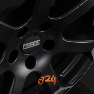 FONDMETAL Velgen - ZEPHYRUS Matt Black Machined - 19 inch