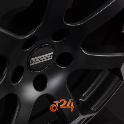 FONDMETAL Velgen - ZEPHYRUS Matt Black Machined - 20 inch