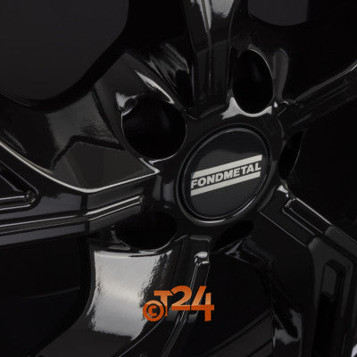 FONDMETAL Velgen - ATENA Glossy Black - 18 inch