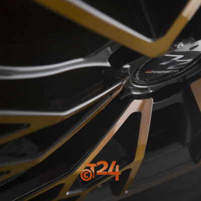 FONDMETAL Velgen - 1972 Glossy Black Bronze Machined - 19 inch