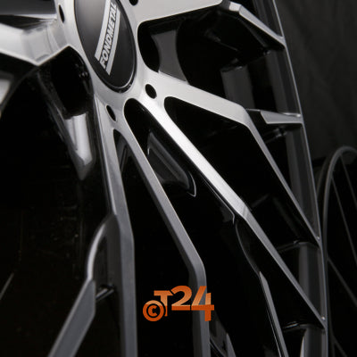 FONDMETAL Velgen - MAKHAI Glossy Black Machined - 20 inch