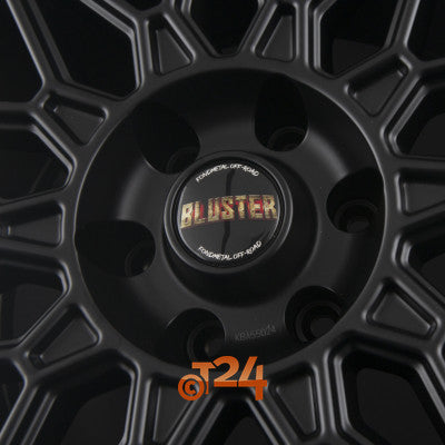 FONDMETAL Velgen - BLUSTER Matt Black Machined Lip - 20 inch