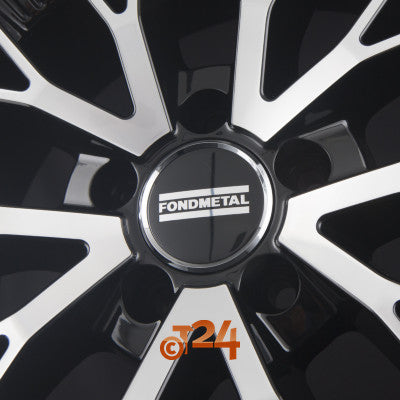 FONDMETAL Velgen - KARI Glossy Black Machined - 21 inch