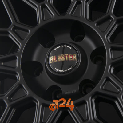 FONDMETAL Velgen - BLUSTER Matt Black Machined Lip - 20 inch