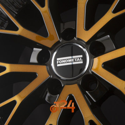 FONDMETAL Velgen - KARI Glossy Black Bronze Machined - 18 inch