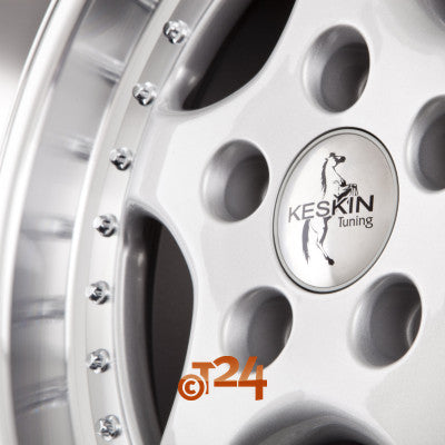 KESKIN Velgen - KT 2 Cup Silver Lip Polish (SLP) - 18 inch