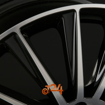 KESKIN Velgen - KT18 TURBO Black Front Polish (BFP) - 22 inch