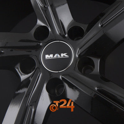 MAK Velgen - QVATTRO Gloss Black - 18 inch