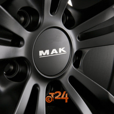 MAK Velgen - LUFT Matt Black - 17 inch