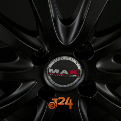 MAK Velgen - IGUAN Matt Black - 14 inch