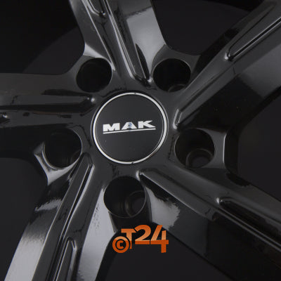 MAK Velgen - QVATTRO Gloss Black - 20 inch