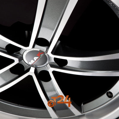 MAK Velgen - CHRONO Anthrazit Frontpoliert - 18 inch