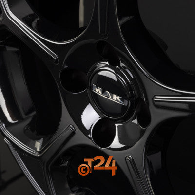 MAK Velgen - MONZA Gloss Black - 18 inch