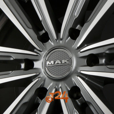 MAK Velgen - SAFARI 6 Gun Metal Mirror Face - 20 inch