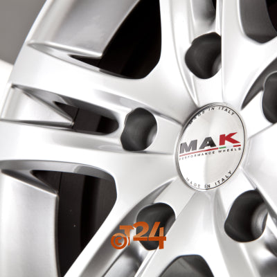 MAK Velgen - ZENITH Hyper Silver - 17 inch