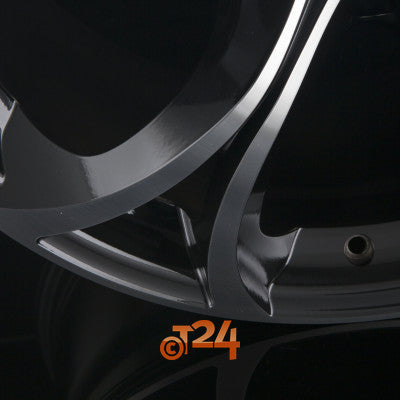 MAK Velgen - LARIO Black Mirror Face - 20 inch