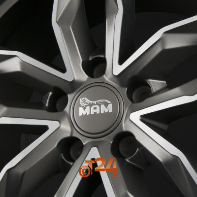 MAM Velgen - MAM RS3 Palladium Front Polish  - 18 inch