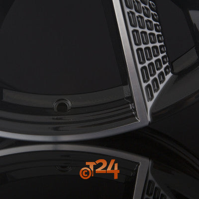MAM Velgen - MAM RS6 Black Front Polish  - 18 inch