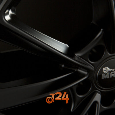 MAM Velgen - MAM A5 Matt Black Painted  - 18 inch