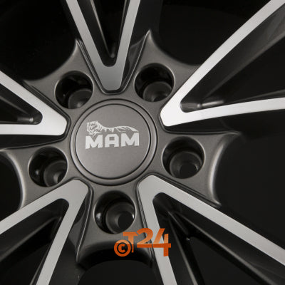 MAM Velgen - MAM A5 Palladium Front Polished  - 19 inch