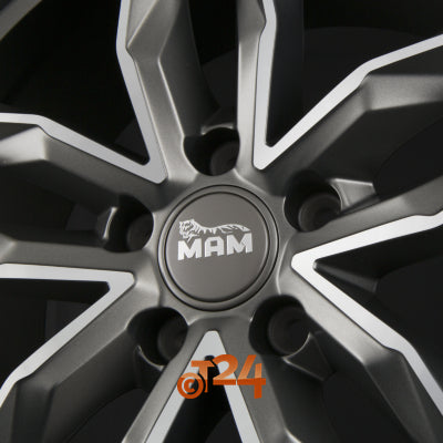 MAM Velgen - MAM RS3 Palladium Front Polish  - 20 inch