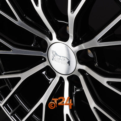 MAM Velgen - MAM GT2 Black Front Polish  - 19 inch