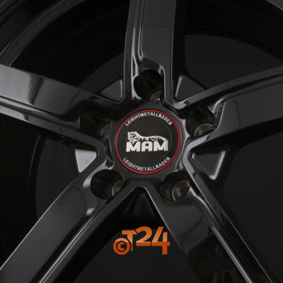 MAM Velgen - MAM W4 Black Painted  - 18 inch