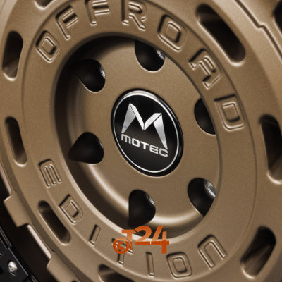 MOTEC Velgen - R-CROSS (MOF1) Matt Bronze Ring Matt Schwarz - 18 inch