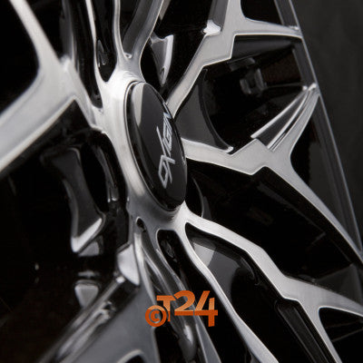 OXIGIN Velgen - OX25 OXCROSS Black Full Polish  - 20 inch
