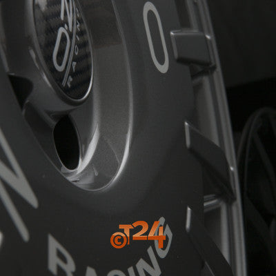 OZ Velgen - RALLY RACING Dark Graphite + Silver Lettering - 18 inch