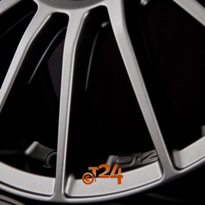 OZ Velgen - SUPERTURISMO LM Matt Graphite + Silver Lettering - 17 inch