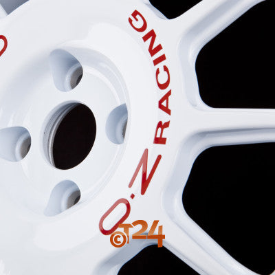 OZ Velgen - LEGGENDA Race White + Red Lettering - 17 inch