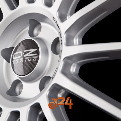 OZ Velgen - SUPERTURISMO LM Matt Race Silver + Black Lettering - 18 inch