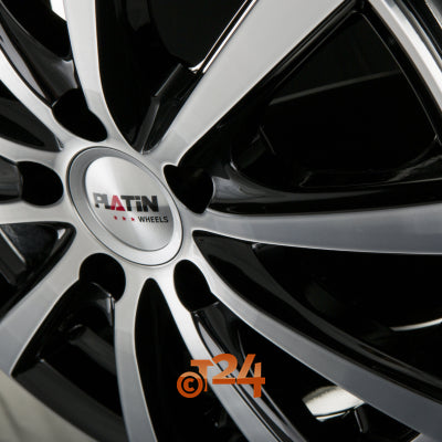 PLATIN Velgen - P 69 Schwarz Poliert - 17 inch